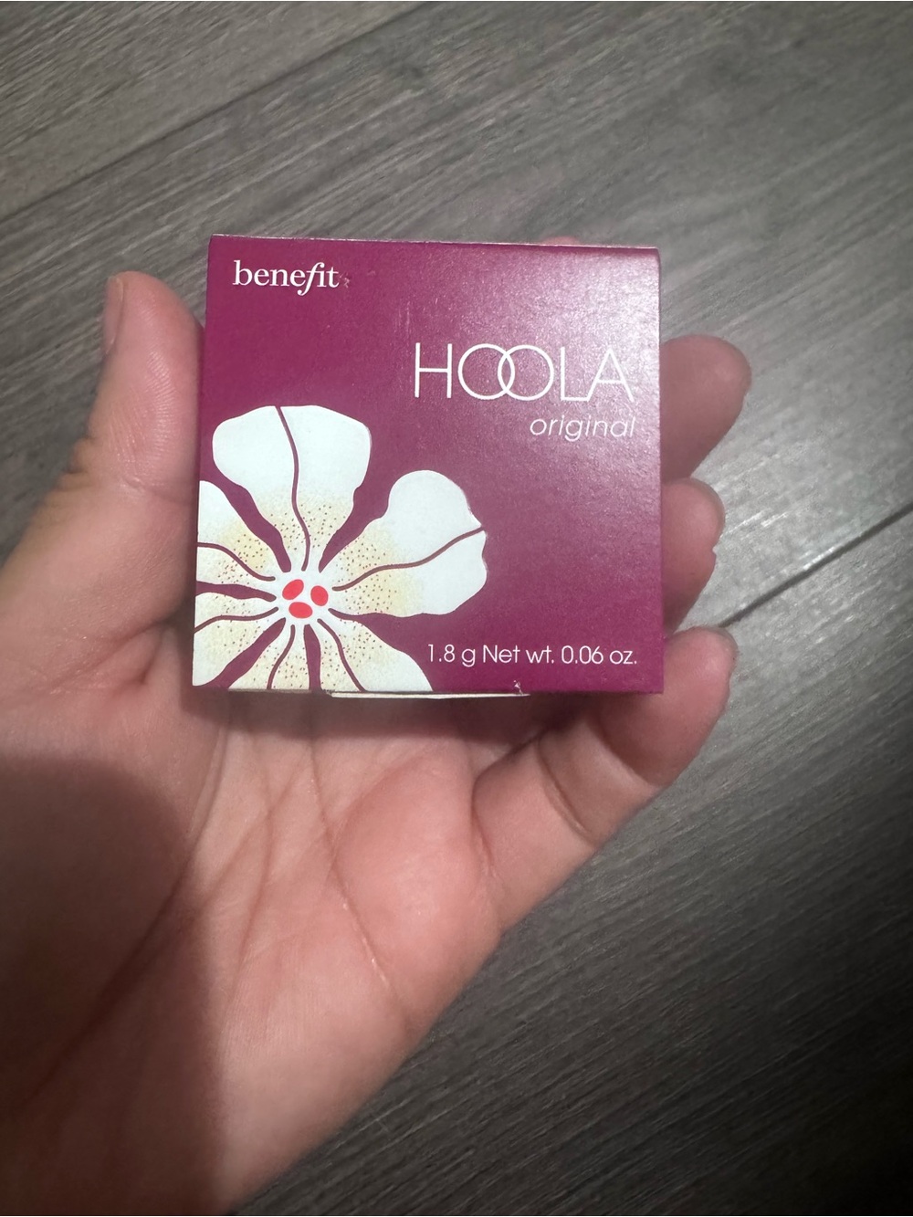 Benefit Hoola Compact Bronzer - Rose Pink Box